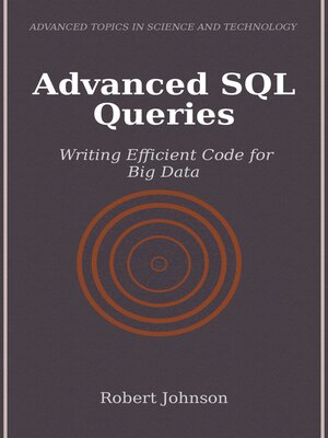 cover image of Advanced SQL Queries